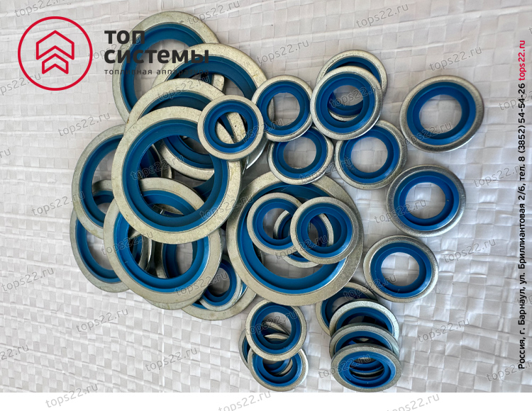 Кольцо USIT M08 8,7х13х1 SCR